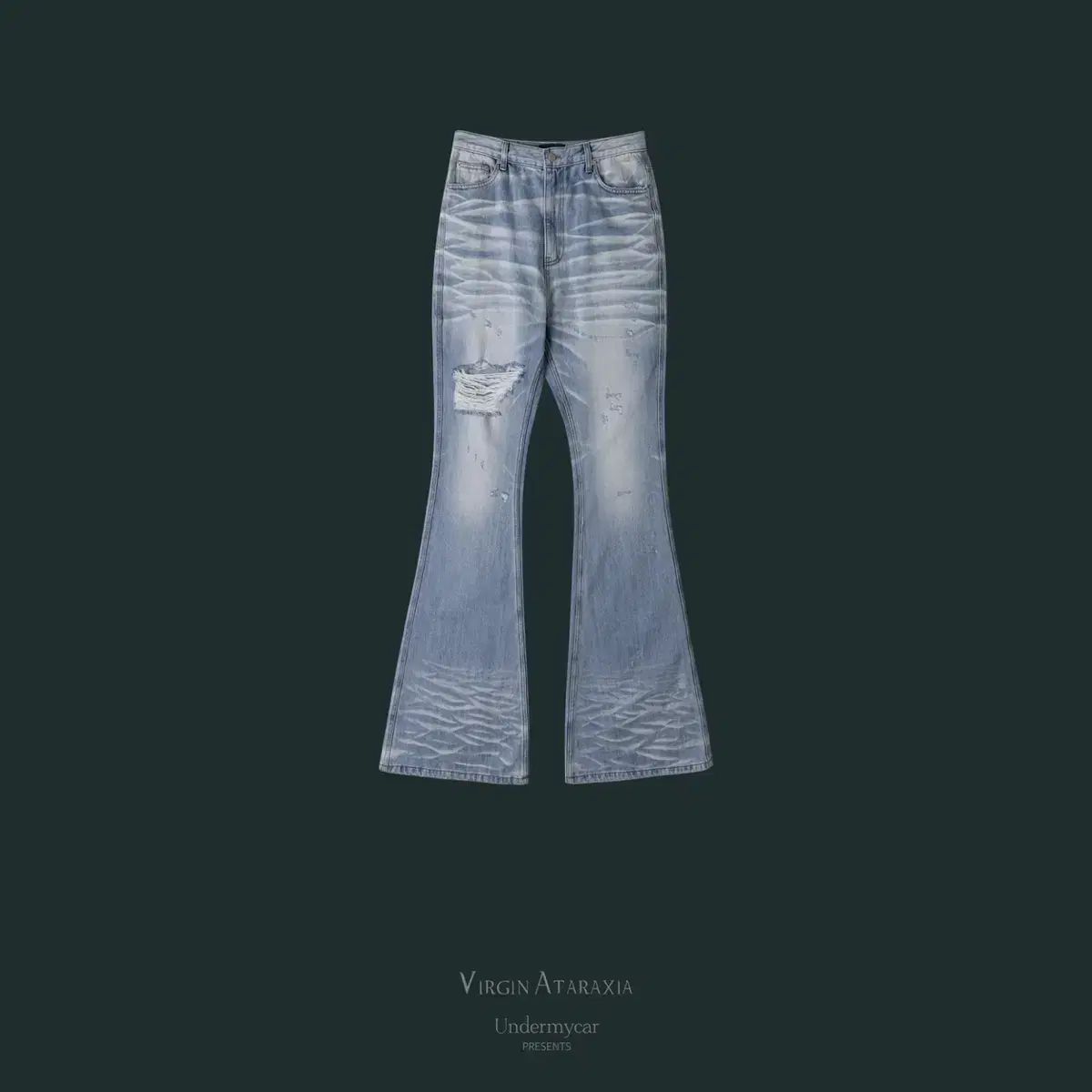 2 アンダーマイカー フ デニム ライトブルー