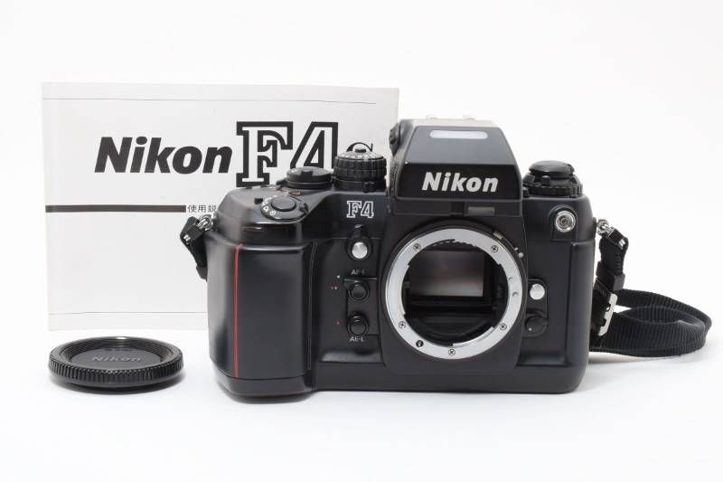 ジャンク 説明書あり】Nikon ニコン F4 ボディ フィルム一眼カメラ