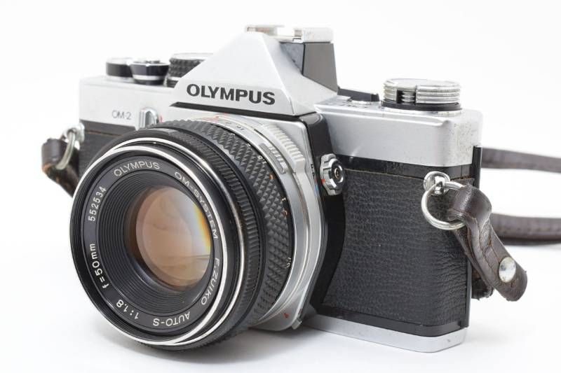 現状品 レンズ問題無し】Olympus オリンパス OM-2 シルバー / OM