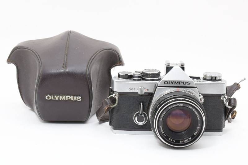 現状品 レンズ問題無し】Olympus オリンパス OM-2 シルバー / OM