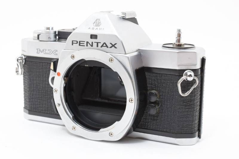 現状品】Pentax ペンタックス MX シルバー ボディ フィルム一眼カメラ