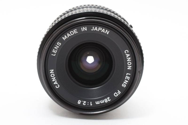 実用光学美品】Canon キャノン new FD 28mm 2.8 MFレンズ #3964-15