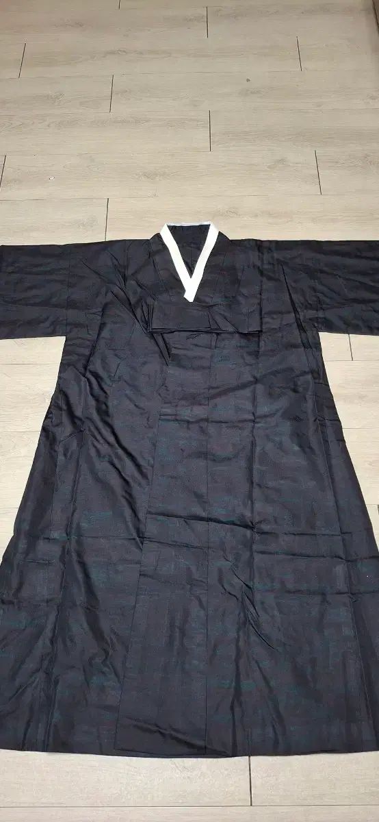 ハン HAN 복 メンズ 紫色とデニム色が混合 2 32 トゥルマギ 身幅64 そう丈124