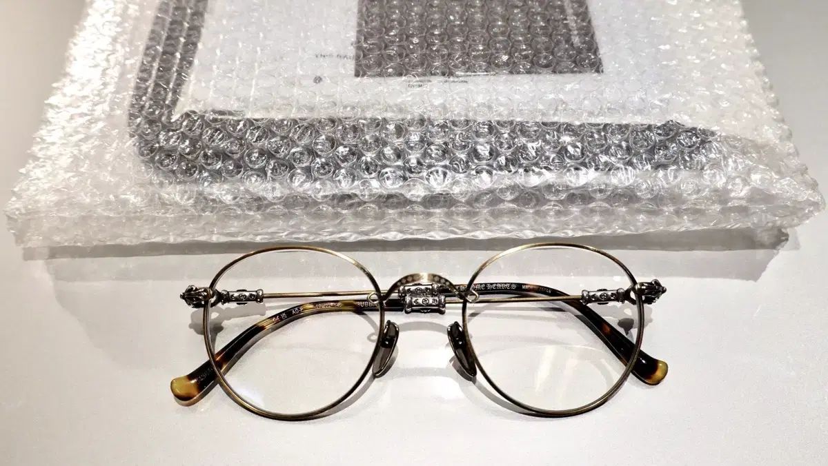 CHROME HAEATS クロムハーツ ブバa 24年 新モデル AG P メガネ