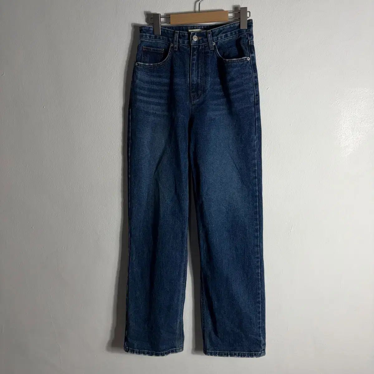 インスタントピンク デニム ワイド ズボン 1