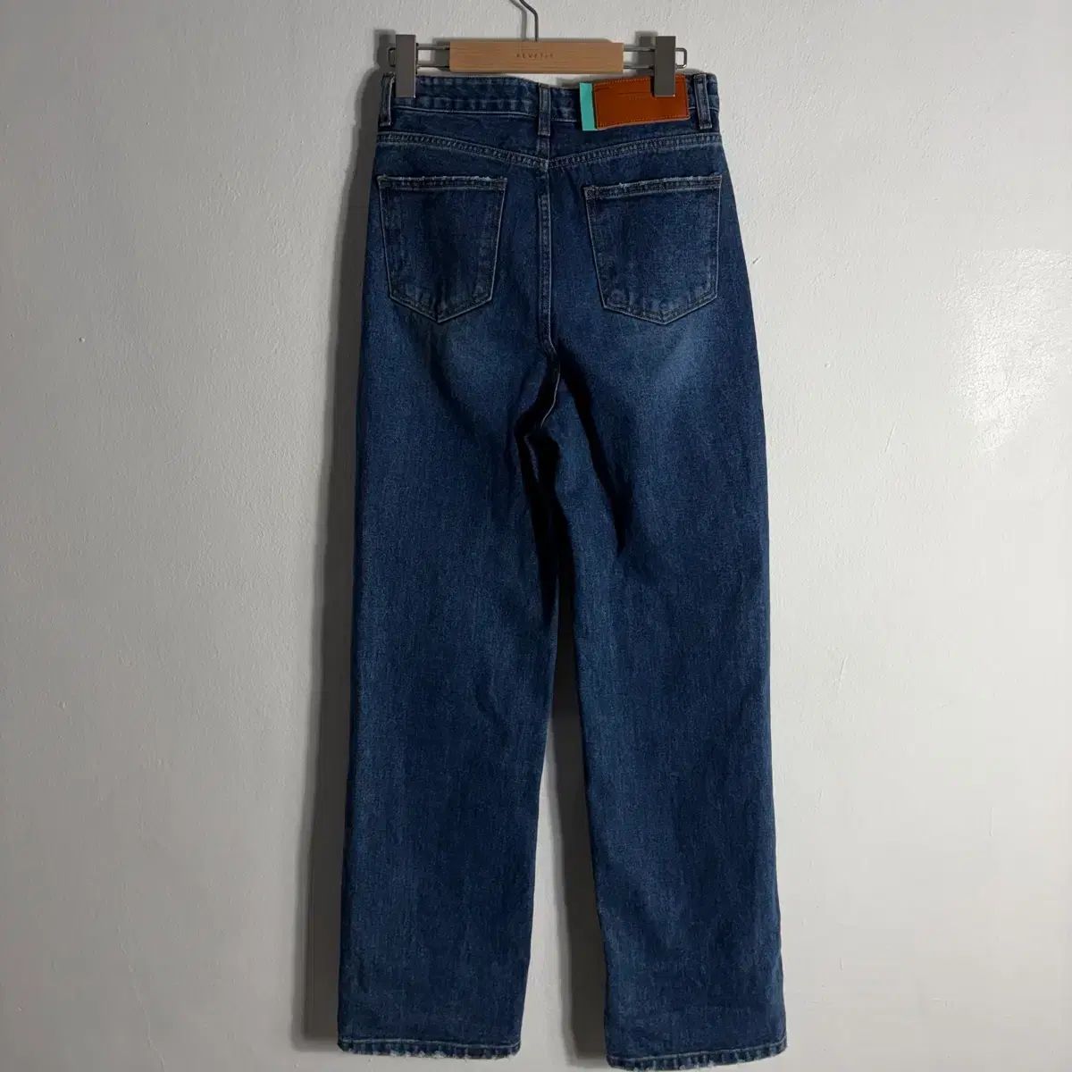 インスタントピンク デニム ワイド ズボン 1