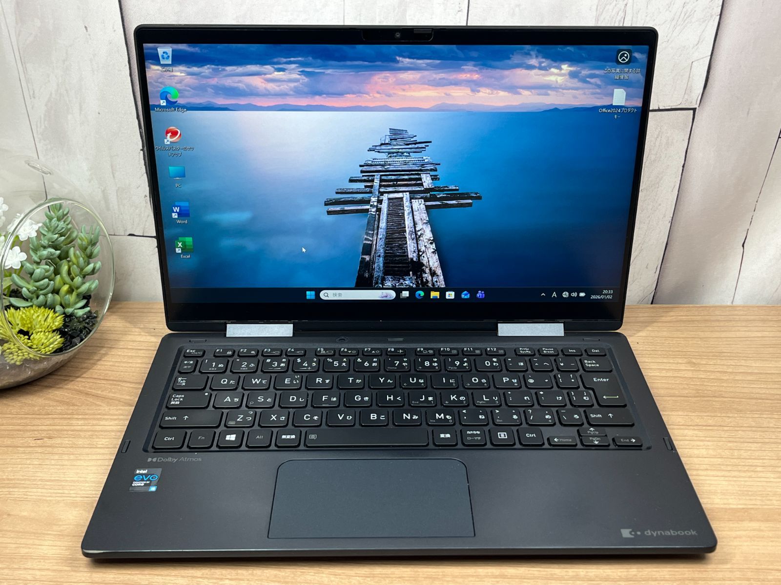 品 1224 Dynabook V 83 HS 16 GB SSD 256 第11世代 office 2025 ノートパソコン 軽量