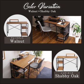 ヴィンテージ風L字パソコンデスク-Lubbock- -ラボック - メルカリ