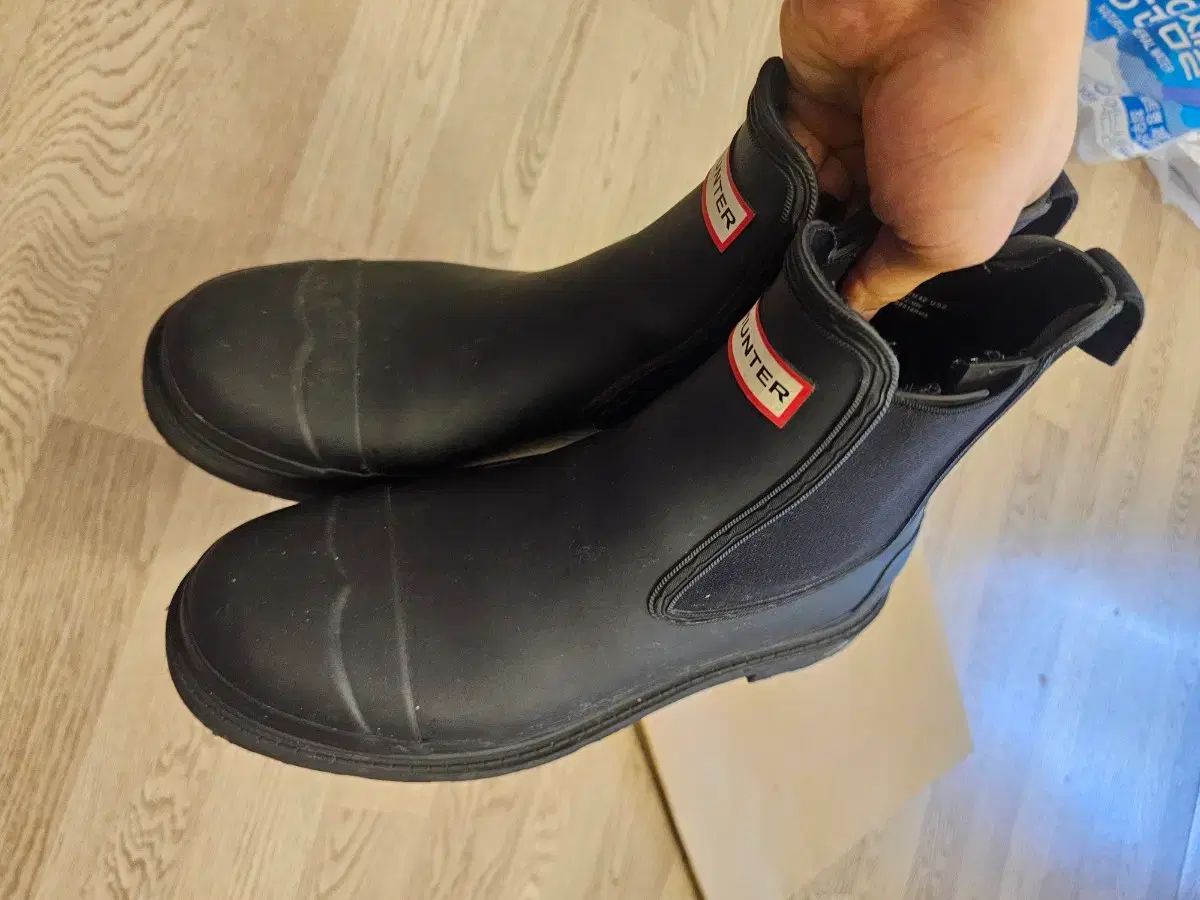 レインブーツ ブラック