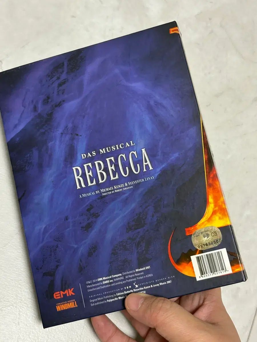 韓国 レベッカ ミュージカル CD 4枚組 レベッカ(4CD)韓国ミュージカルOST