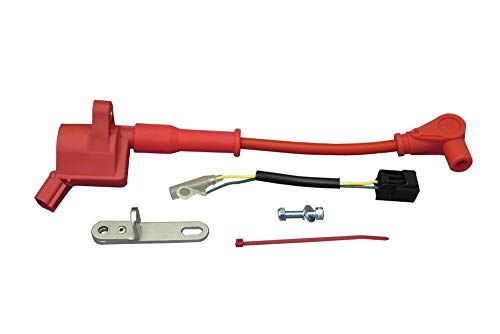 ポッシュ POSH レーシングイグニッションコイルEVO イグニッションコイル プラグコード 赤 KSR 1 2 655710 04