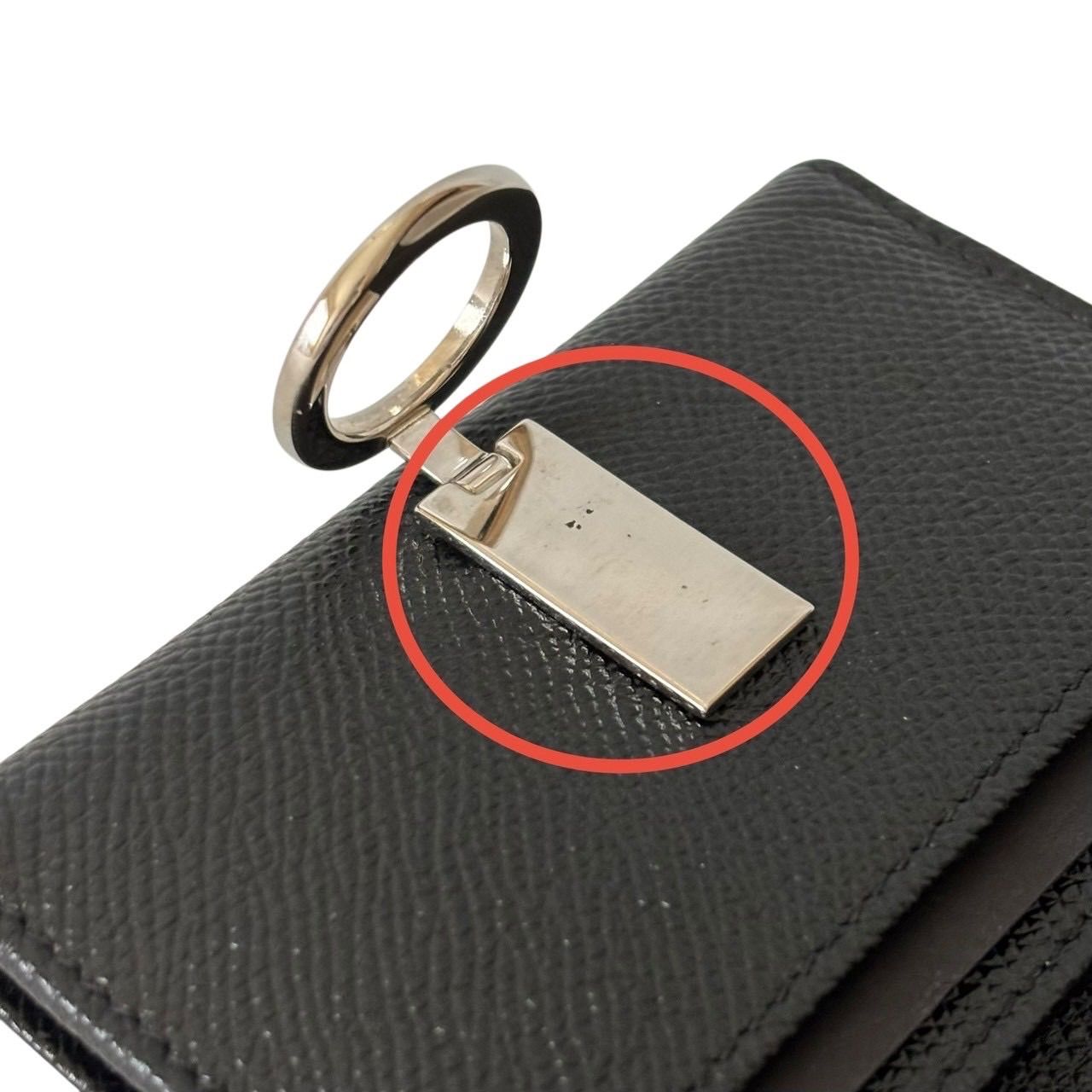 美品】BVLGARI ブルガリ カードケース パスケース 名刺入れ 二つ折り 