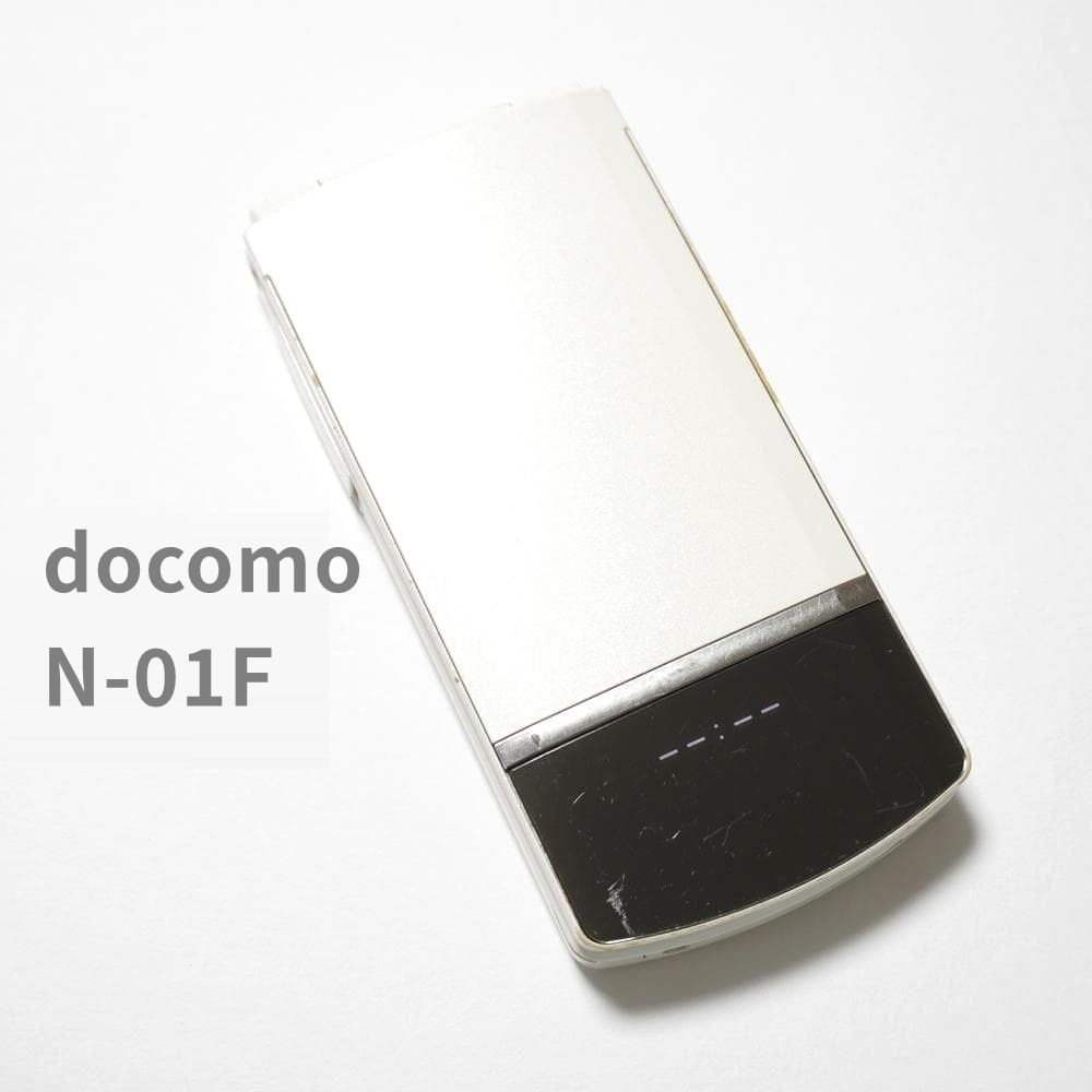 docomo N-01F ホワイト FOMA 3G ガラケー ドコモ 電池パック N30 搭載