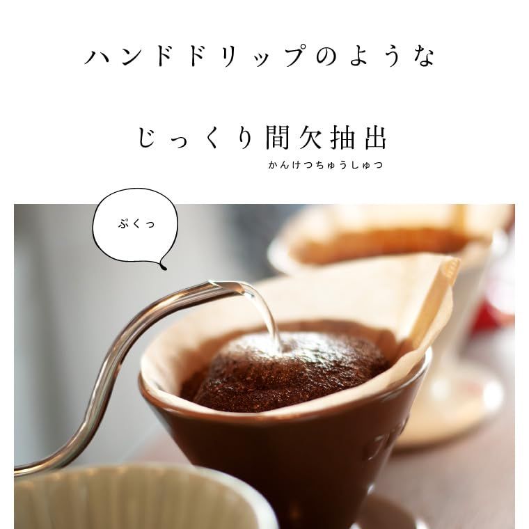 Toffy トフィー アロマドリップコーヒーメーカー K CM 5 スレートグリーン ドリップ式 蒸らし機能 自動保温機能 ガラスポット メッシュフィルター付き レトロ SGpo