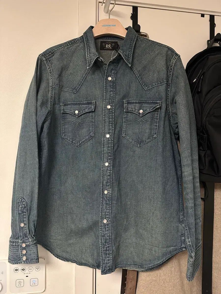 RRL スリムフィット ウエスタンシャツ