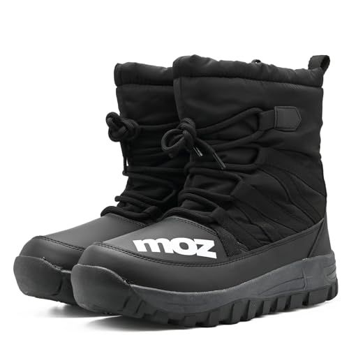 モズ 防寒ブーツ スノーブーツ メンズ ロング丈 秋冬 防水 防滑 防寒 撥水 ダブル中綿 裏フリース 5686 po 9 b 6 7 c 40