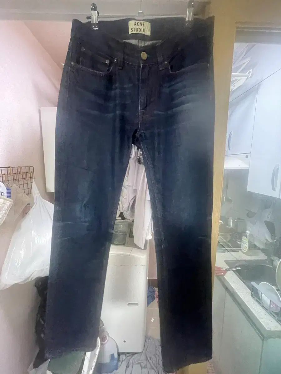 Acne Studios アクネストゥディオズ ブラック デニム パンツ