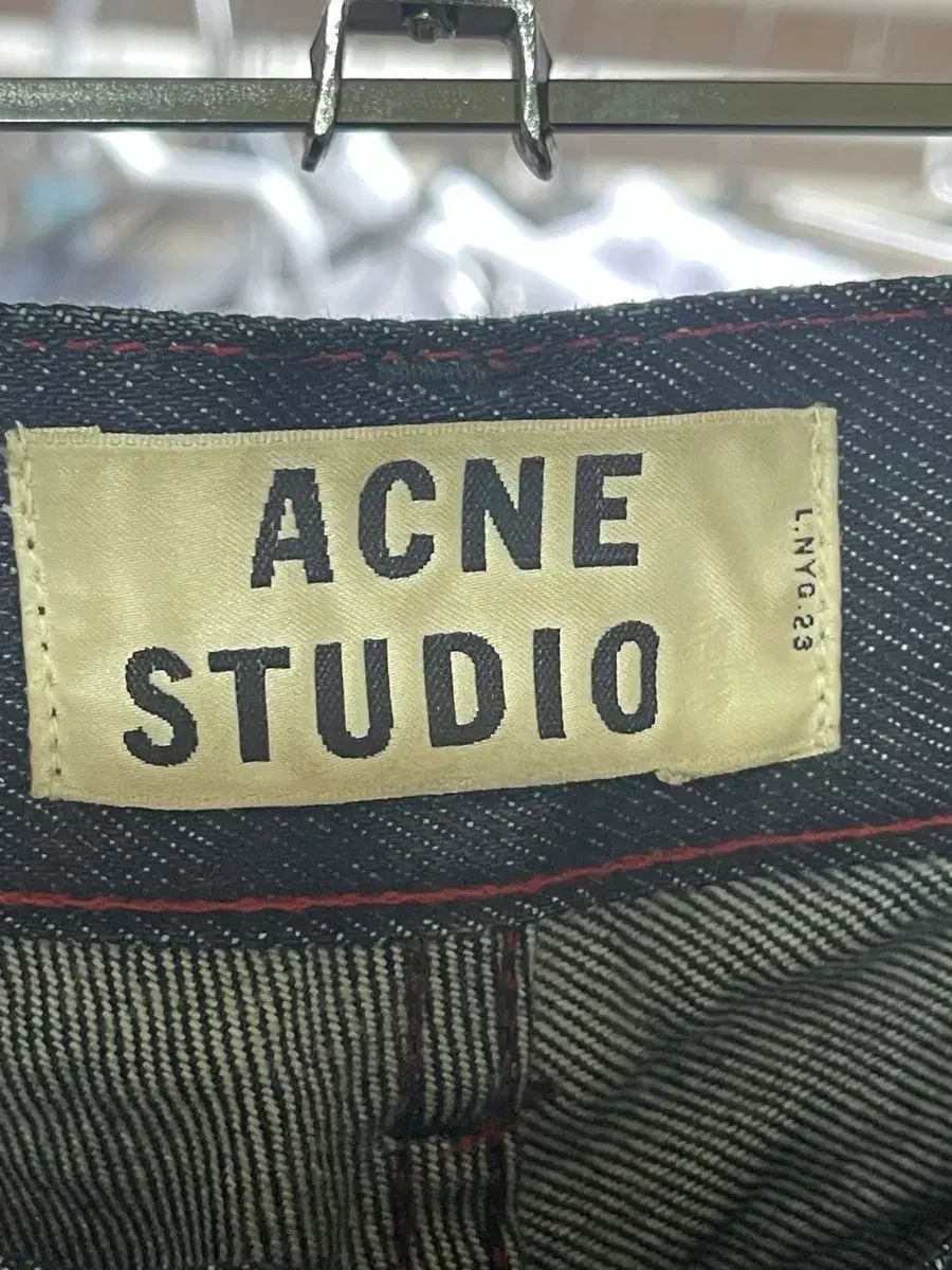 Acne Studios アクネストゥディオズ ブラック デニム パンツ