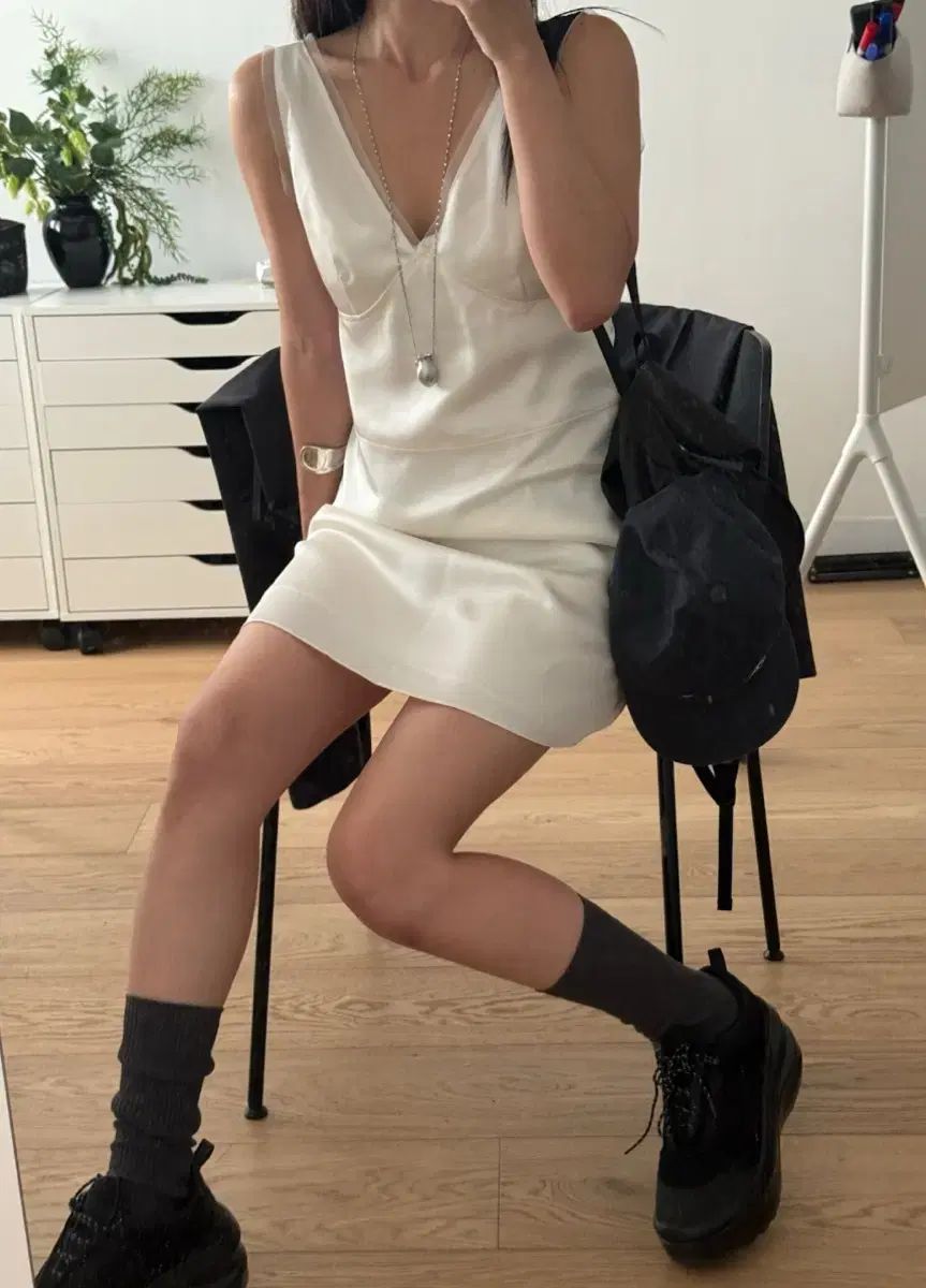 ARCHITECT ベニスワンピース アイボリー s