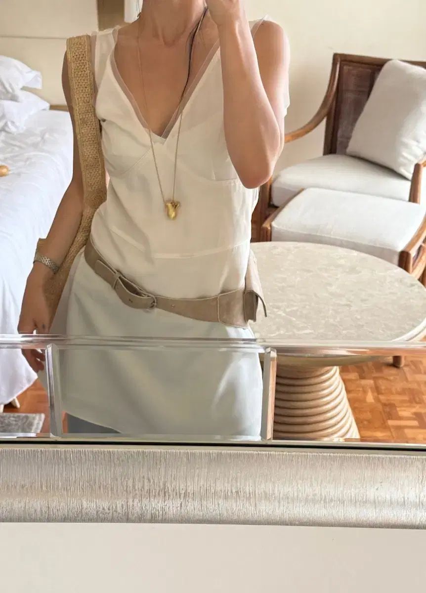 ARCHITECT ベニスワンピース アイボリー s