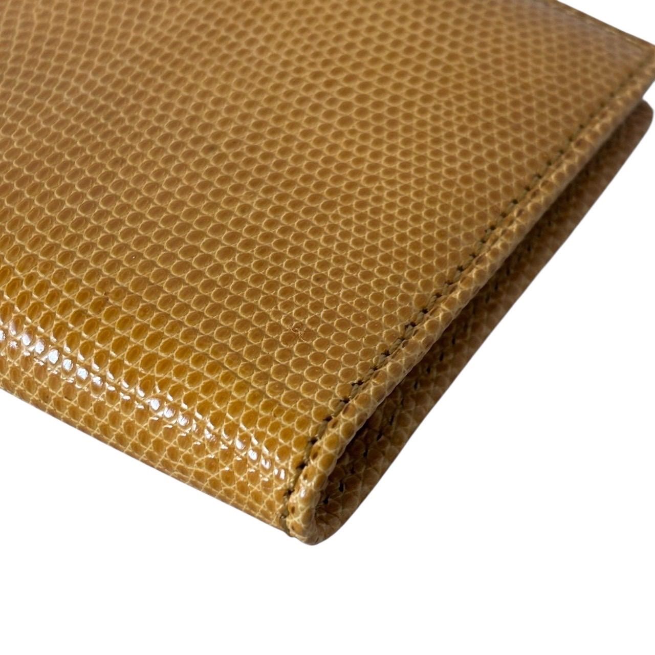 レザー イエロー