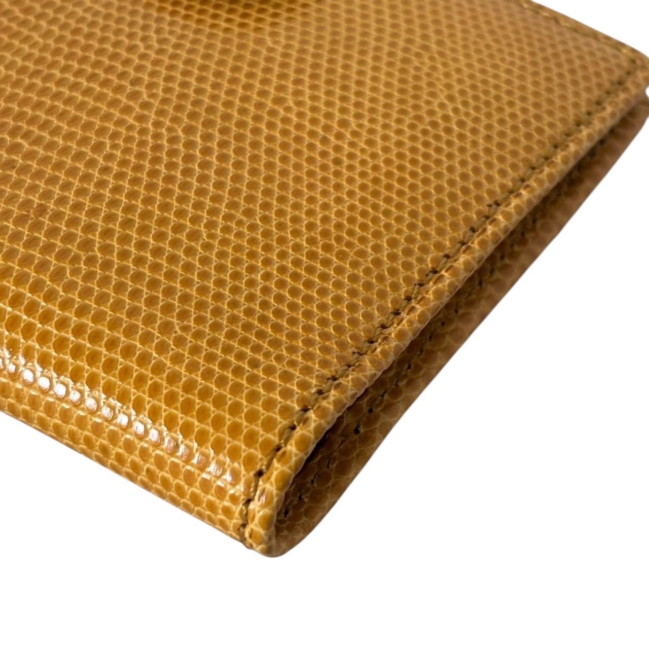 レザー イエロー