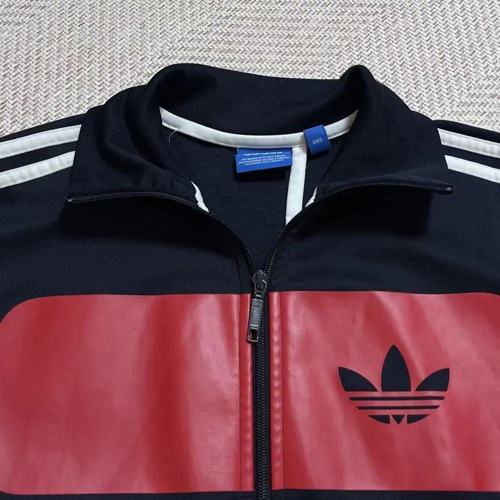 正規品 adidas アディダス ネイビーレッド トレフォイル ジャージ