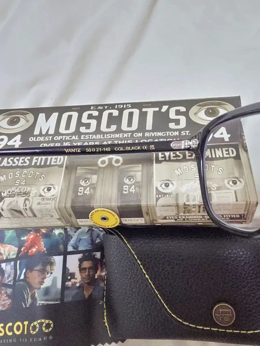  MOSCOT モスコット バンツ ブラック 50 サングラス 小物
