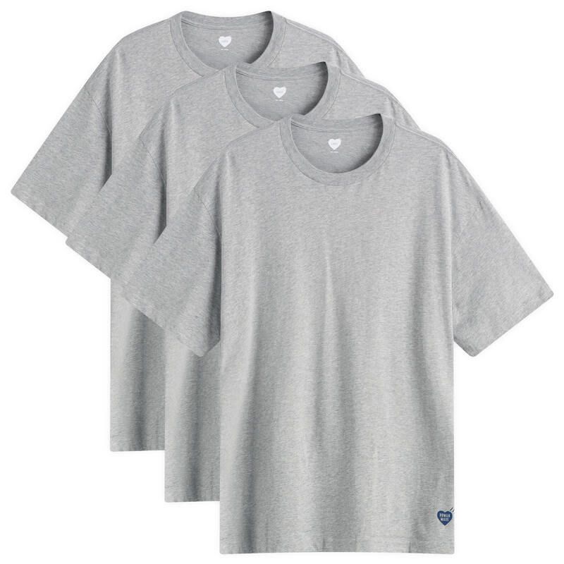 未使用新品 即完売 ヒューマンメイド TISSUE BOX GRAY ヒューマンメイド メンズ トップス Tシャツ Human Made 3Pack TShirt