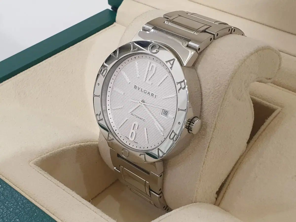ブルガリ BB 24 SS オート 白文字盤