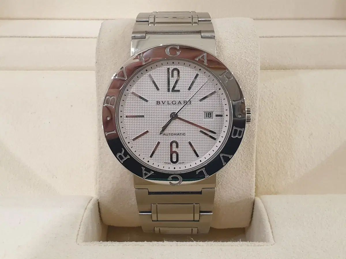 ブルガリ BB 24 SS オート 白文字盤