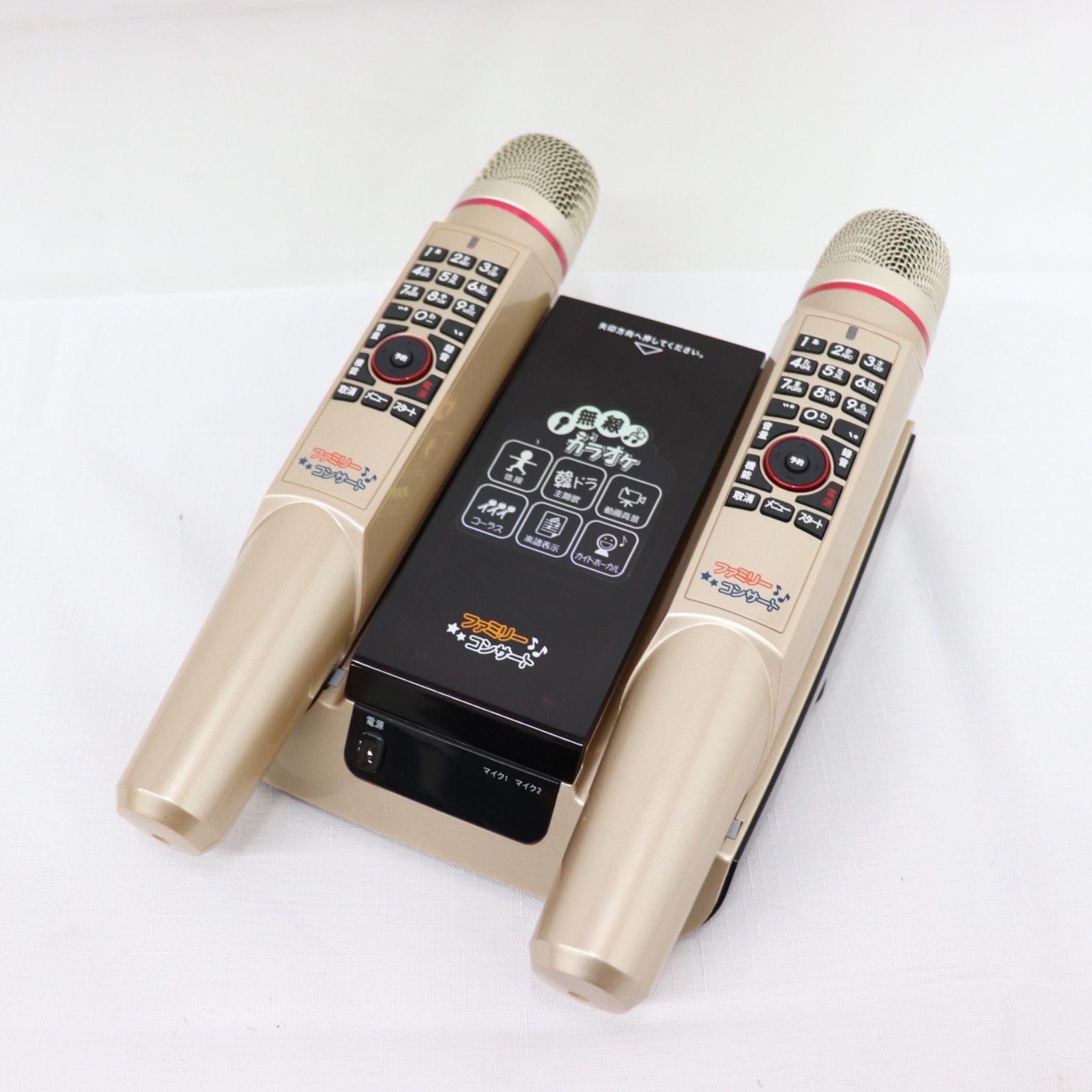 動作確認済】TJMジャパン 無線カラオケ ファミリーコンサート TKM-370J