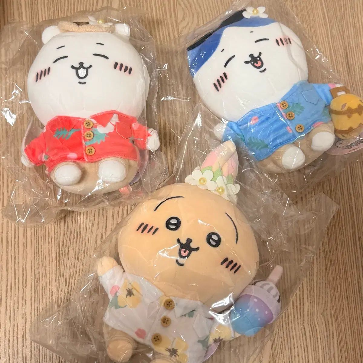 ちいかわ ハチワレ うさぎ 旅行 ぬい セット サングラス ハワイ