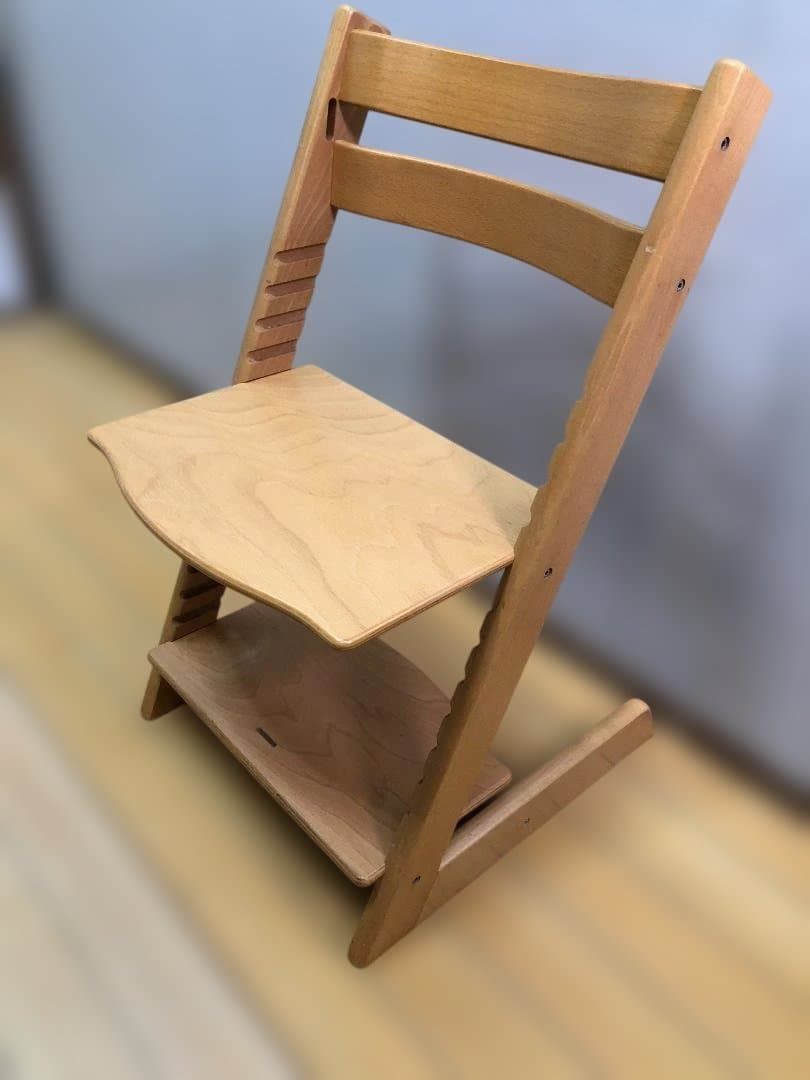 STOKKE ストッケ トリップトラップ ナチュラル 木製ハイチェア ベビーチェア 子供椅子 北欧デザイン 88307 1