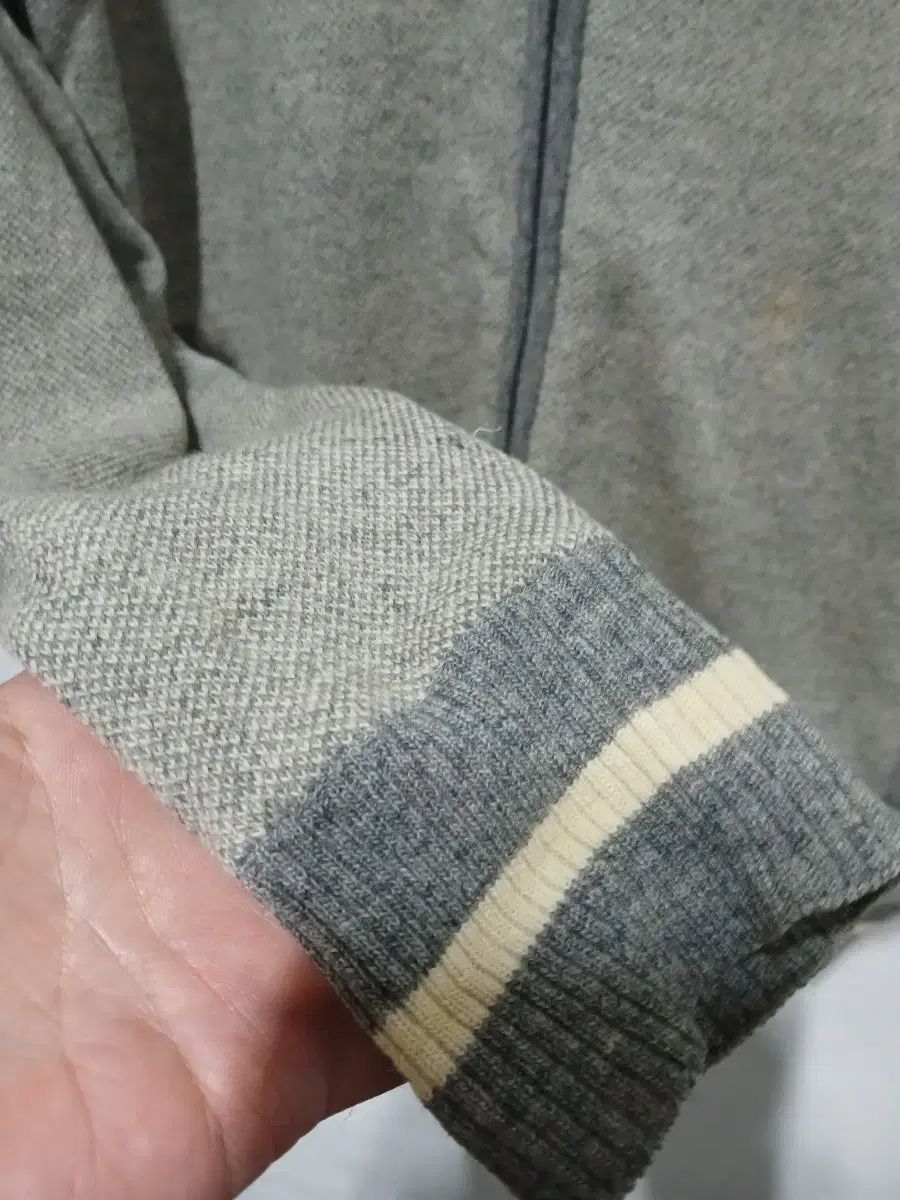 ワイスリーY-3 ロゴエンボスウールニットセーター グレーXS Y-3 グレー