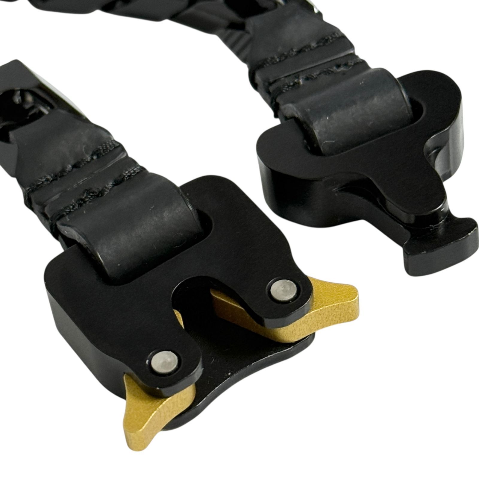  モンクレール アリクス メンズ バックル チェーン ネックレス 黒 60 cm ネックレス アクセサリー