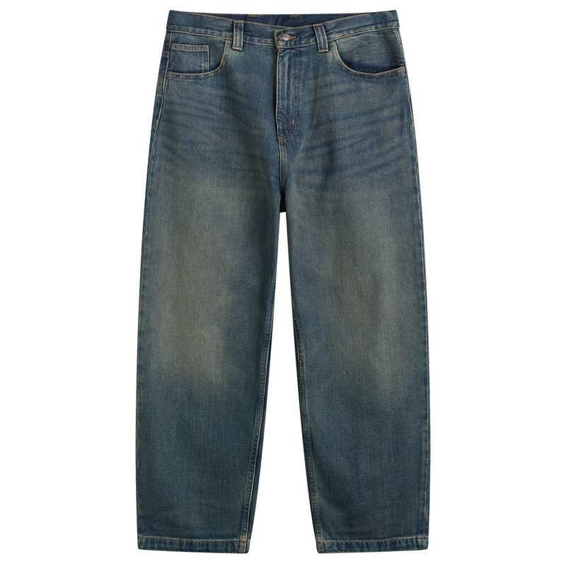 カーハート メンズ ボトムス デニムパンツ ジーンズ Carhartt WIP Brandon Loose Straight Jeans Blue Worn Wash ブルー