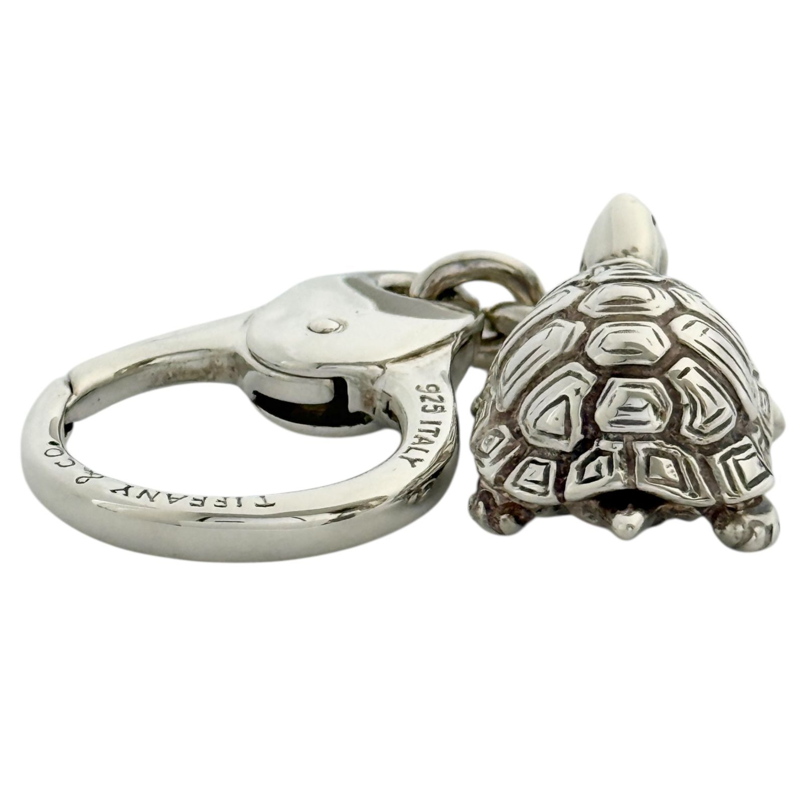 ティファニー 男女兼用 キーホルダー キーリング チャーム 亀