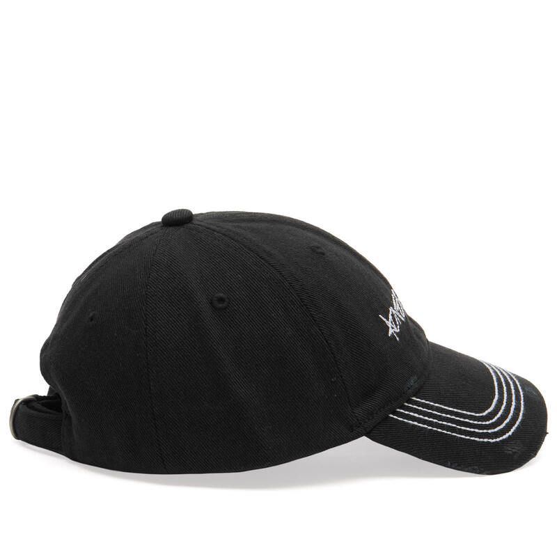  アクネ ストゥディオズ メンズ アクセサリー 帽子 キャップ ロゴ Acne Studios Cuddy Autograph Logo Cap Black ブラック 帽子 ファッション小物