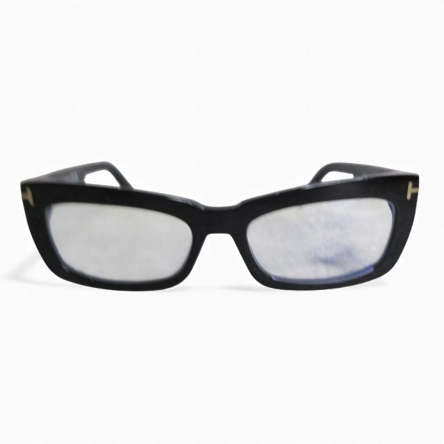 【中古】トムフォード TOM FORD 美品 BLUE BLOCK ブルーライトカットメガネ TF5966-B ブラック E1124032594 1204 トムフォード TOM FORD 美品 BLUE BLOCK ブルーライトカットメガネ