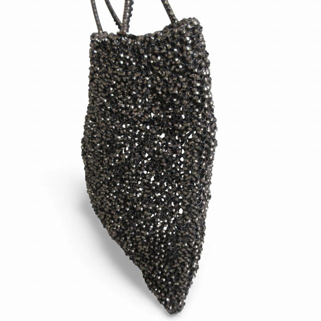 アンテプリマ ANTEPRIMA ワイヤーバッグ トートバッグ ブラック系