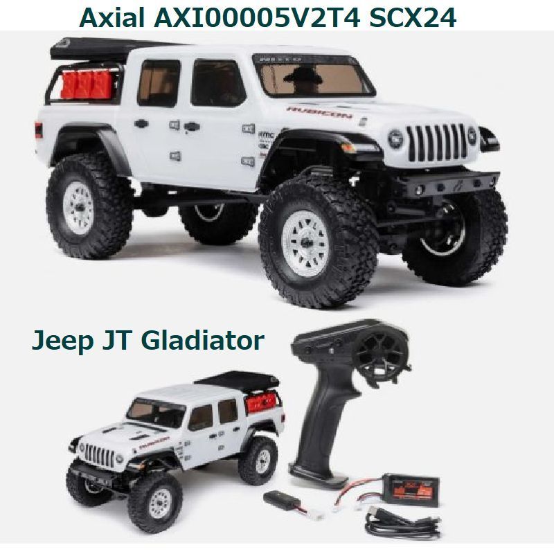 Axial 1 24 SCX Jeep JT Gladiator RTR 4 WD