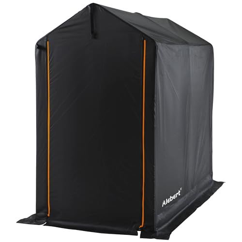 Alebert アレベルト サイクルハウス 自転車テント 1 3台収納 バイクガレージ サイクルガレージ サイクルポート 自転車置き場 屋外 自転車収納 ガレージテント バイクシェルター 自転車屋根 自転車倉庫 高耐久鋼フレーム UV加工シ e a 32 c 8 f