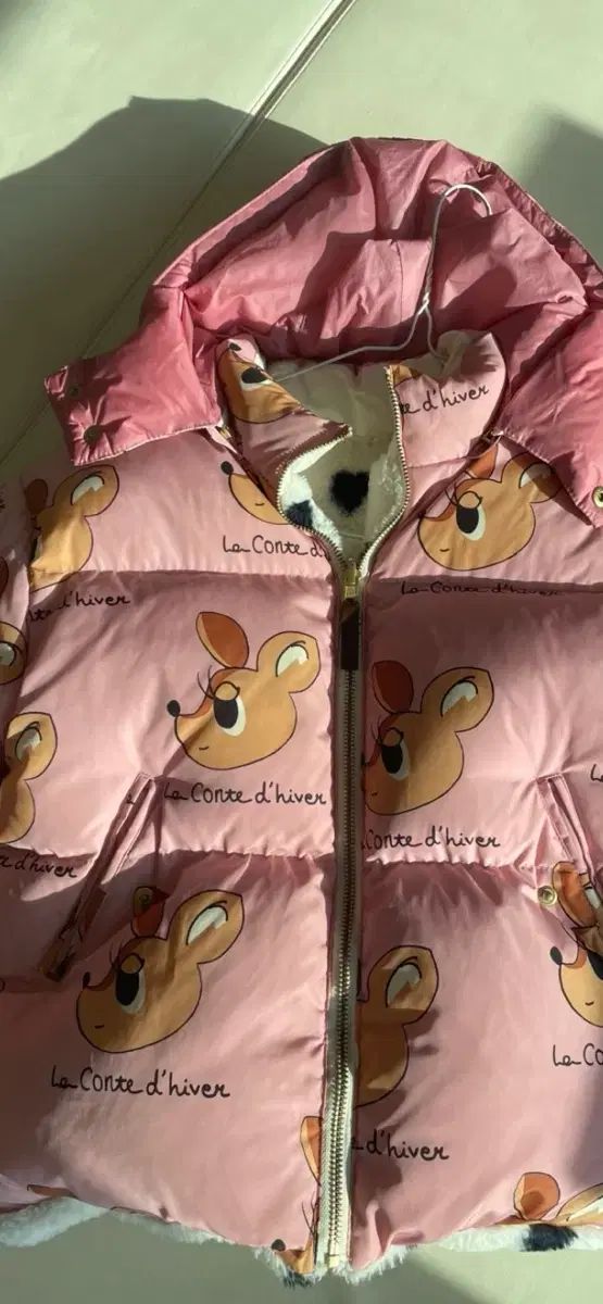 リミテドゥドゥ 鹿 リバーシブルダウン ダウン