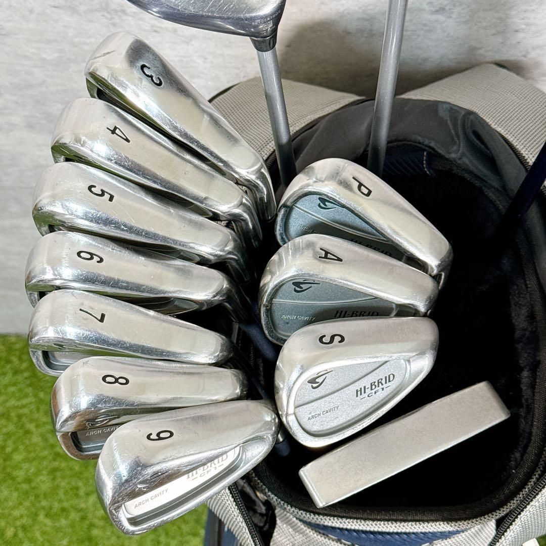 Callaway等！中古メンズゴルフクラブセット！ ゴルフクラブセット メンズ Callaway キャロウェイ HYPER X フルセット