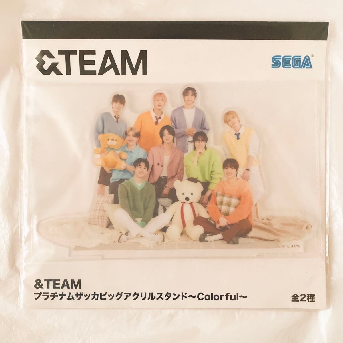 &TEAM ビッグ アクリルスタンド エンティーム colorful アクスタ 日本