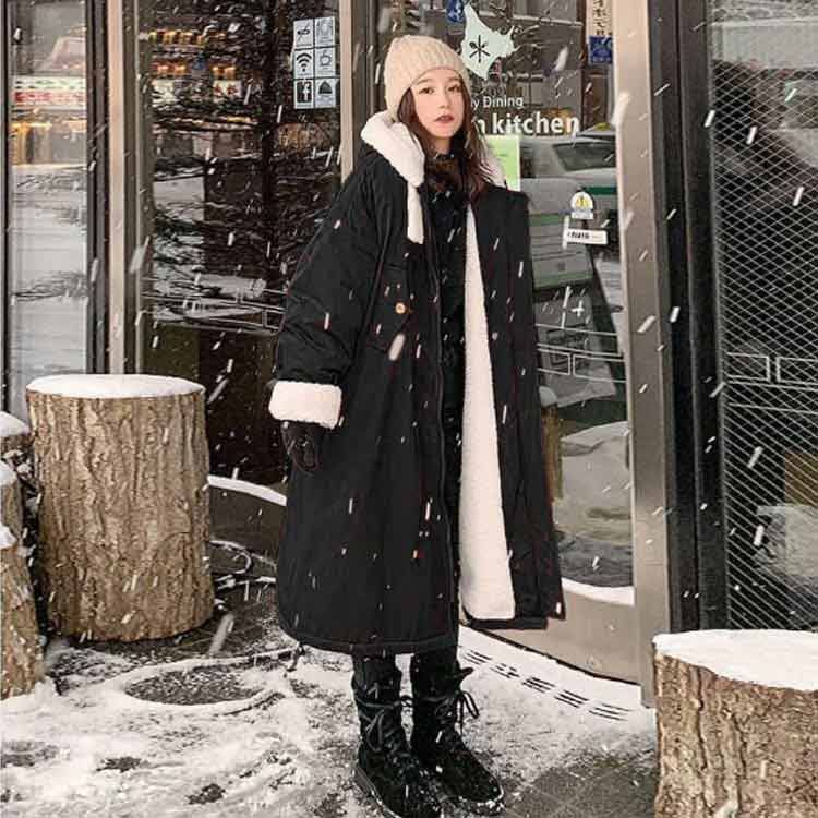 裏起毛 モッズコート ロングジャケット ロングコート レディース 体型