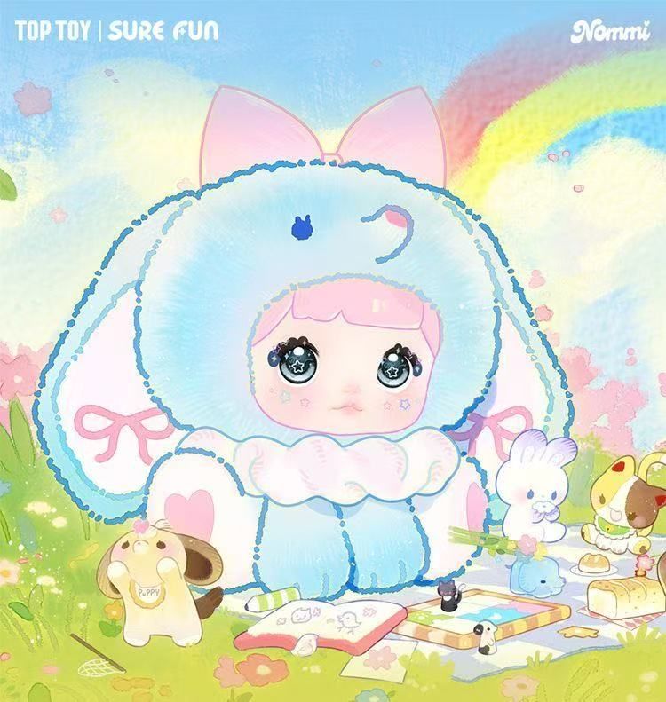 TOPTOY x SURE FUN Nommi Sitting Zoo ノミ シッティング ズー シリーズ ぬいぐるみ ブラインドボックスセット 1 BOX 入り プレゼント