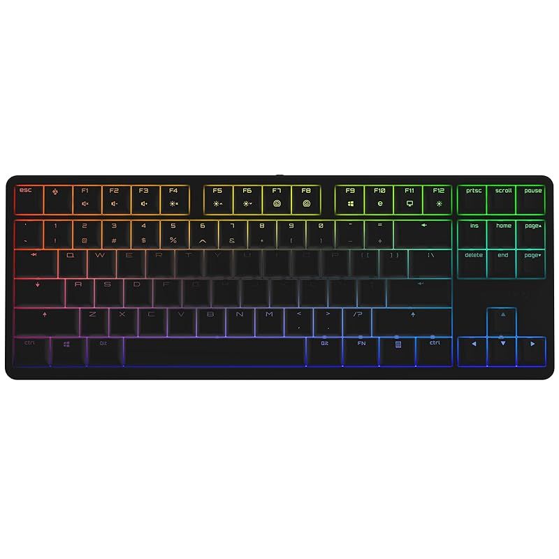 CHERRY MX G 80 3000 S TKL Black RGB Keyboard 黒軸 0