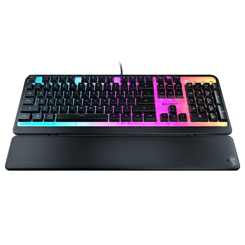 ROCCAT Magma メンブレン RGB Micro USB ゲーミングキーボード US英語配列 ドイツデザイン ROC 12 582 0